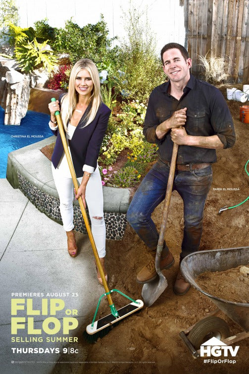 1000 piece jigsaw puzzle for tv poster: Flip or Flop