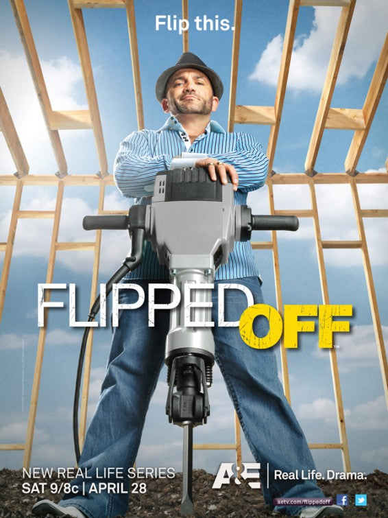 1000 piece jigsaw puzzle for tv poster: Flipped Off