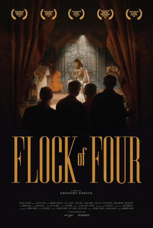 1000 piece jigsaw puzzle for the movie poster: Flock of Four (2018)