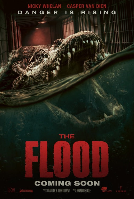 1000 piece jigsaw puzzle for the movie poster: The Flood (2023)