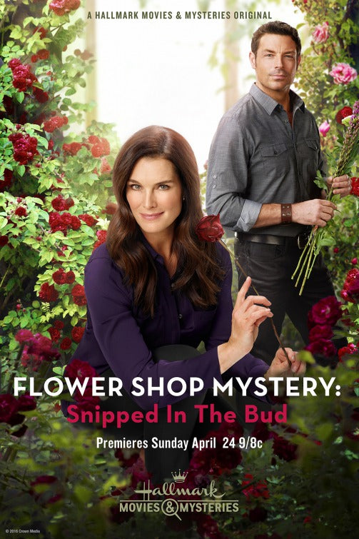 1000 piece jigsaw puzzle for tv poster: Flower Shop Mystery: Snipped in the Bud