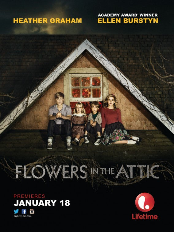 1000 piece jigsaw puzzle for tv poster: Flowers in the Attic