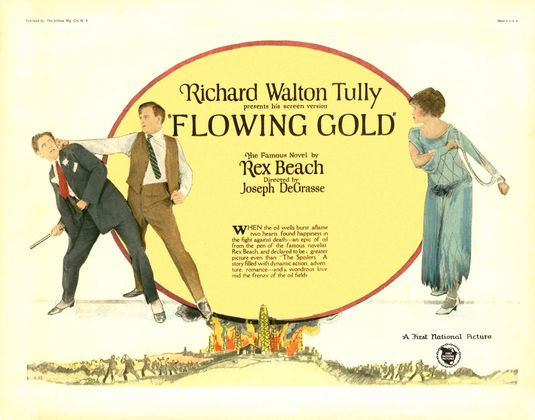 the movie poster: Flowing Gold (1924)