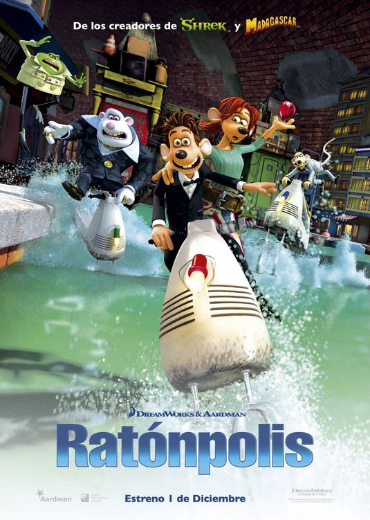 the movie poster: Flushed Away (2006) ver2