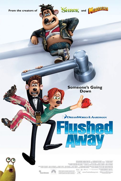 the movie poster: Flushed Away (2006) ver3
