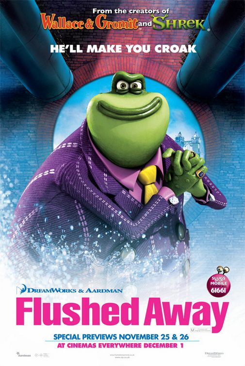 the movie poster: Flushed Away (2006) ver7