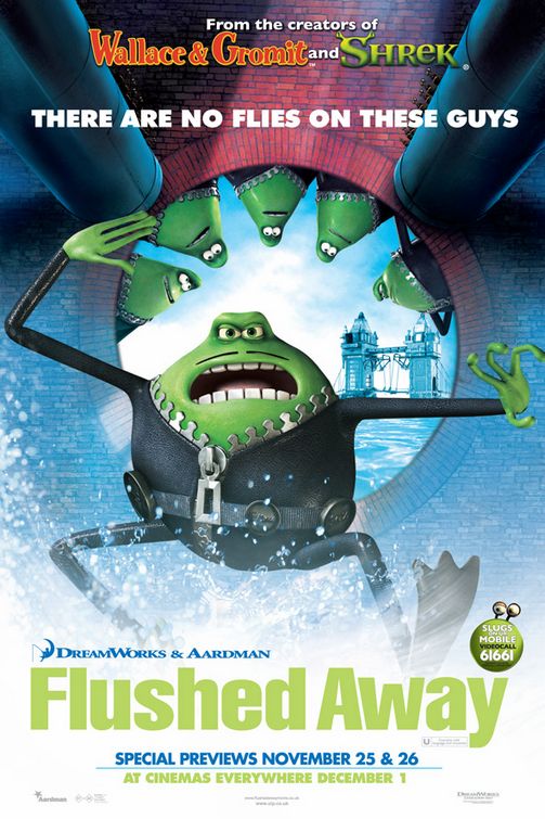 the movie poster: Flushed Away (2006) ver9