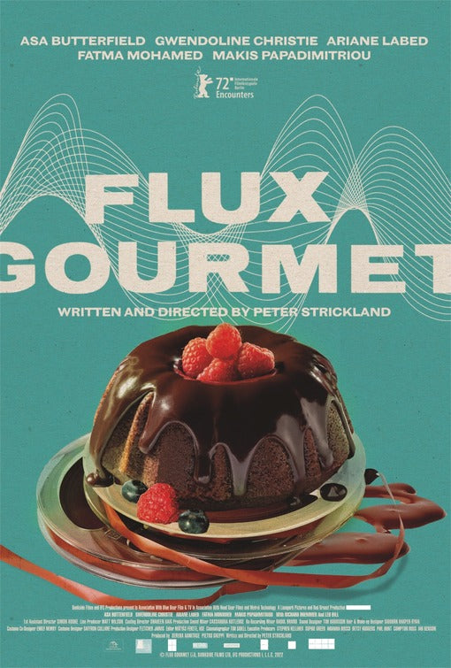 1000 piece jigsaw puzzle for the movie poster: Flux Gourmet (2022)