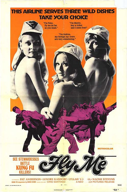 the movie poster: Fly Me (1973)