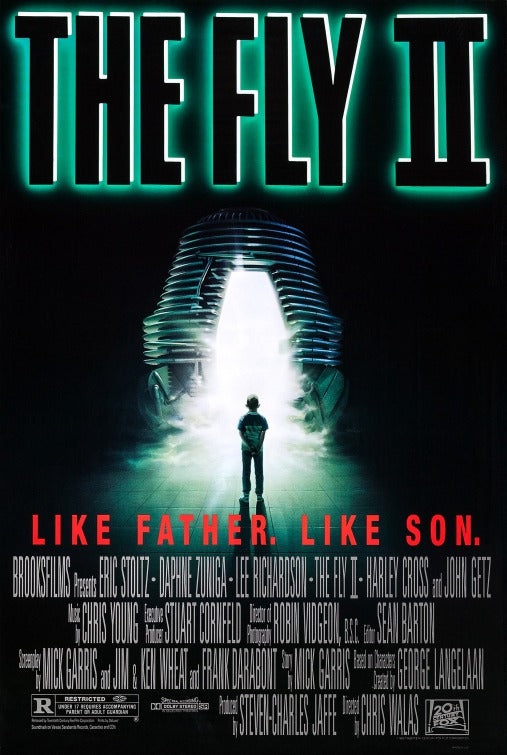 the movie poster: The Fly II (1989)