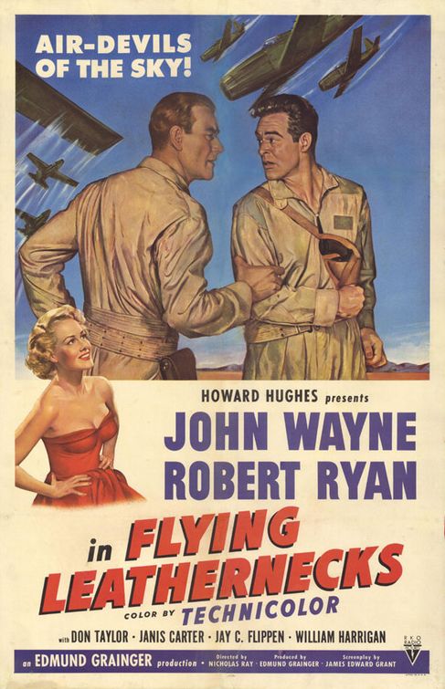the movie poster: Flying Leathernecks (1951)