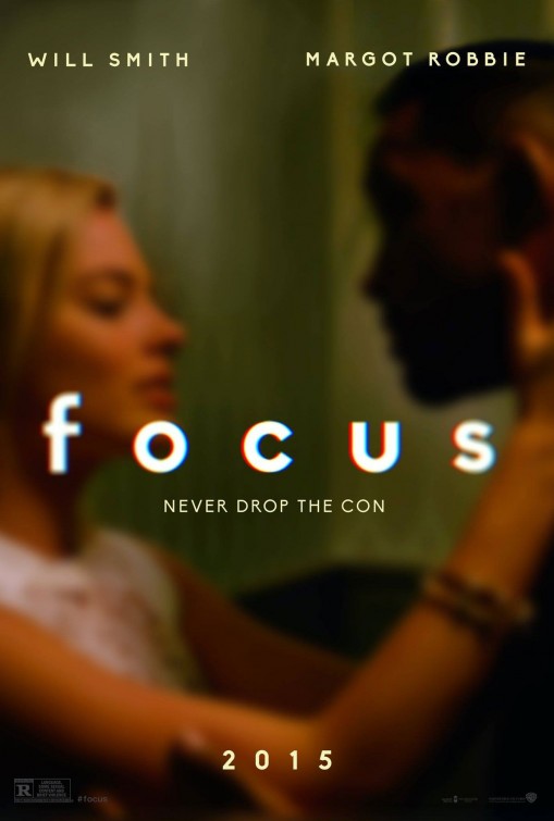 1000 piece jigsaw puzzle for the movie poster: Focus (2015)