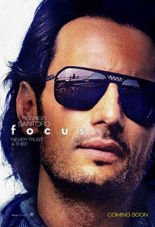 1000 piece jigsaw puzzle for the movie poster: Focus (2015) ver6