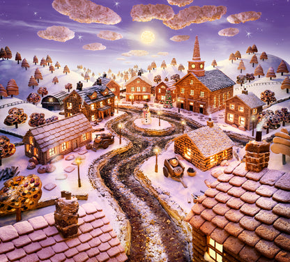 Creative food art by Carl Warner in this detailed 1000-piece wooden puzzle, number 27