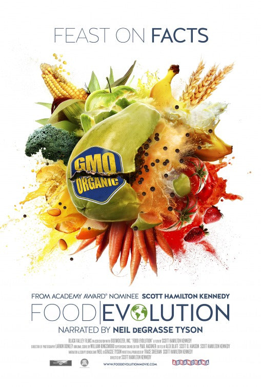 1000 piece jigsaw puzzle for the movie poster: Food Evolution (2017)