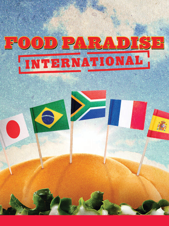1000 piece jigsaw puzzle for tv poster: Food Paradise: International