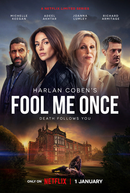 1000 piece jigsaw puzzle for tv poster: Fool Me Once