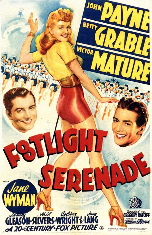the movie poster: Footlight Serenade (1942)
