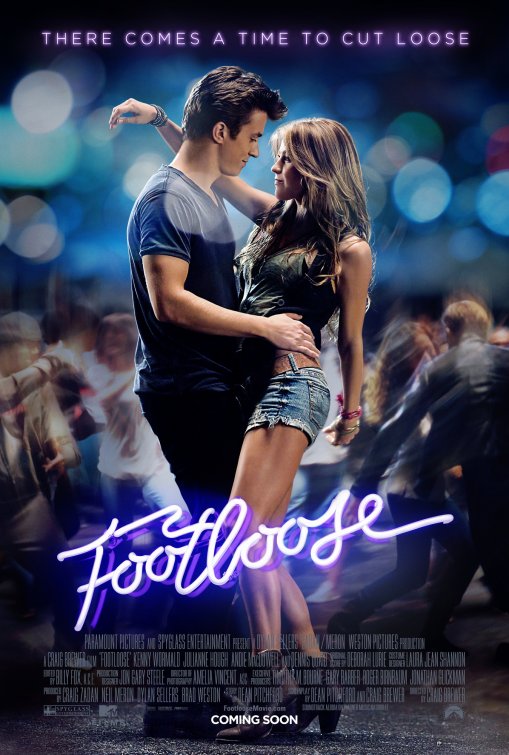 1000 piece jigsaw puzzle for the movie poster: Footloose (2011) ver2