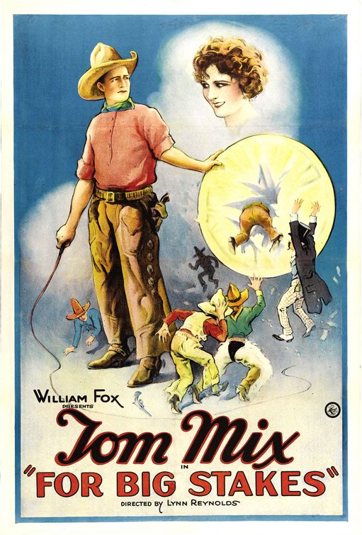 the movie poster: For Big Stakes (1922)