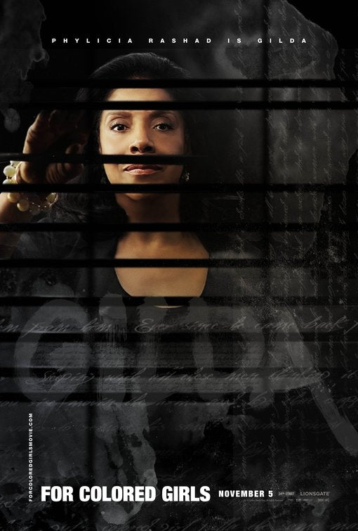 1000 piece jigsaw puzzle for the movie poster: For Colored Girls (2010) ver4