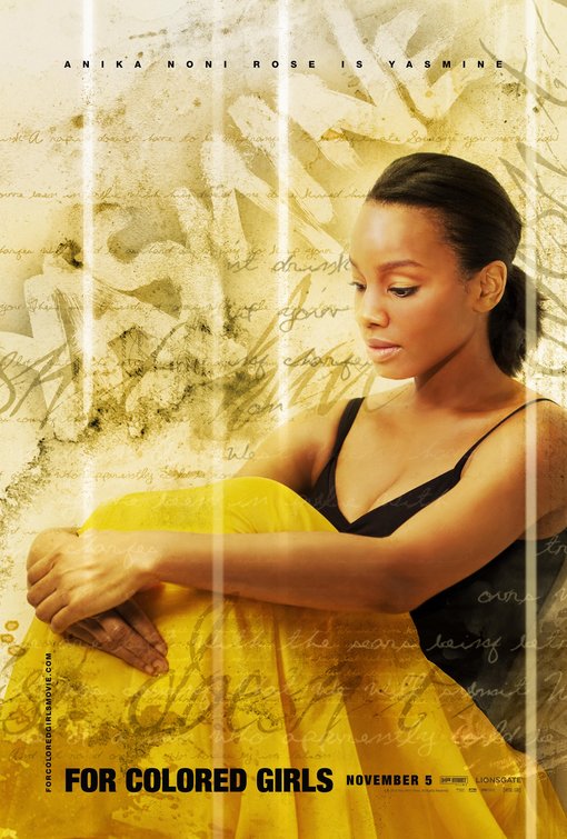1000 piece jigsaw puzzle for the movie poster: For Colored Girls (2010) ver6
