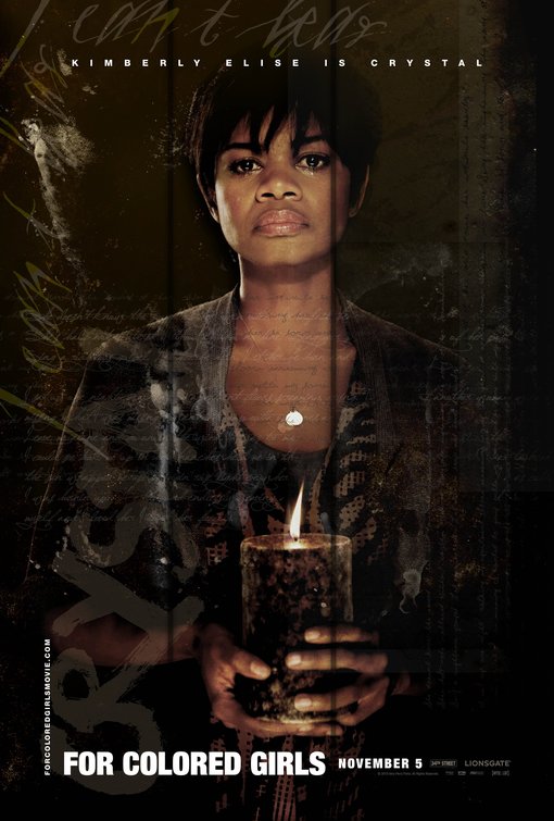 1000 piece jigsaw puzzle for the movie poster: For Colored Girls (2010) ver7