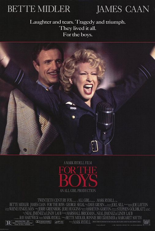 the movie poster: For the Boys (1991)