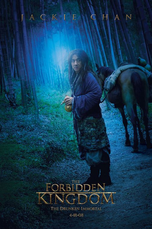 the movie poster: The Forbidden Kingdom (2008) ver2
