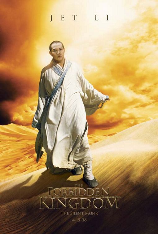 the movie poster: The Forbidden Kingdom (2008) ver3