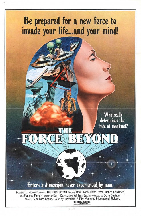1000 piece jigsaw puzzle for the movie poster: The Force Beyond (1978)