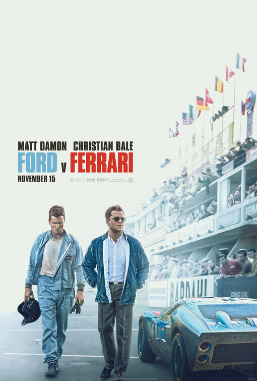 1000 piece jigsaw puzzle for the movie poster: Ford v. Ferrari (2019) ver2