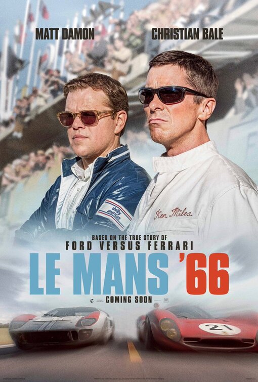 1000 piece jigsaw puzzle for the movie poster: Ford v. Ferrari (2019) ver3