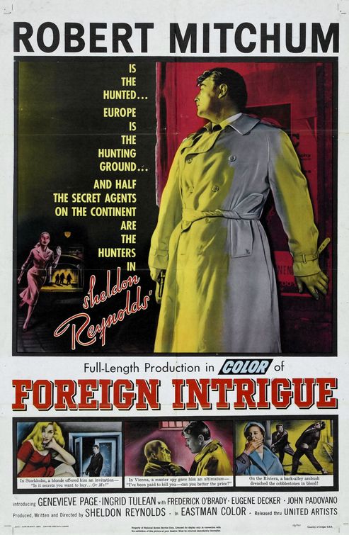 the movie poster: Foreign Intrigue (1956)