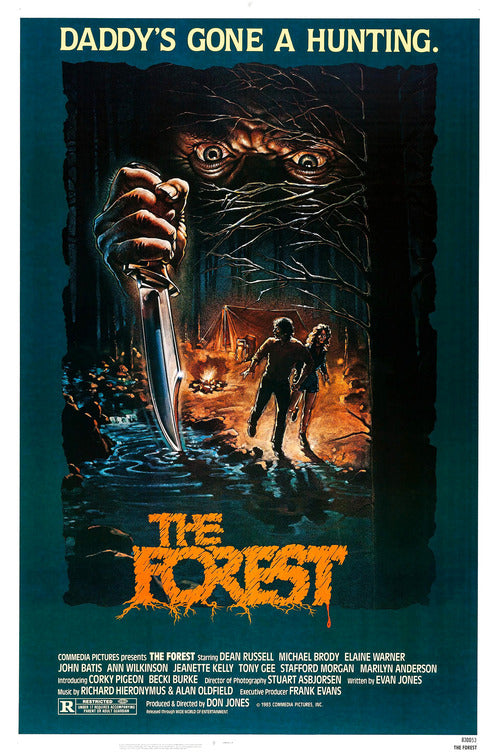 1000 piece jigsaw puzzle for the movie poster: The Forest (1982)