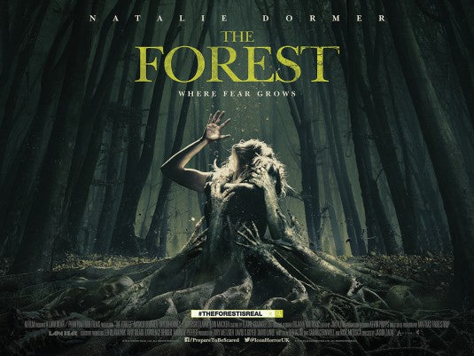 1000 piece jigsaw puzzle for the movie poster: The Forest (2016) ver3
