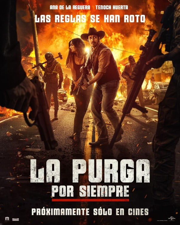 1000 piece jigsaw puzzle for the movie poster: The Forever Purge (2021) ver3
