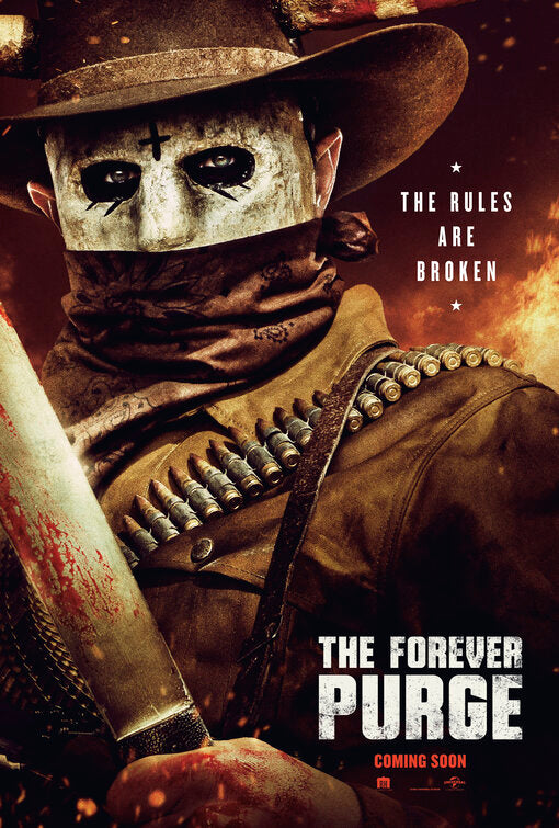 1000 piece jigsaw puzzle for the movie poster: The Forever Purge (2021) ver4