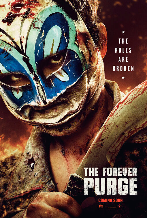 1000 piece jigsaw puzzle for the movie poster: The Forever Purge (2021) ver5