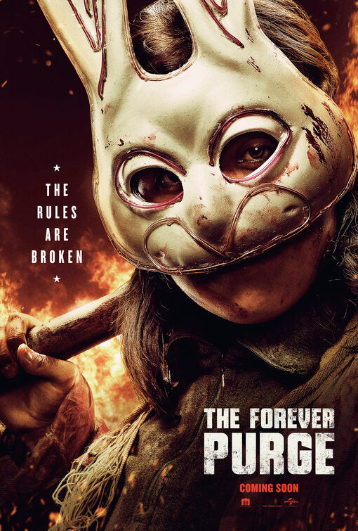 1000 piece jigsaw puzzle for the movie poster: The Forever Purge (2021) ver6