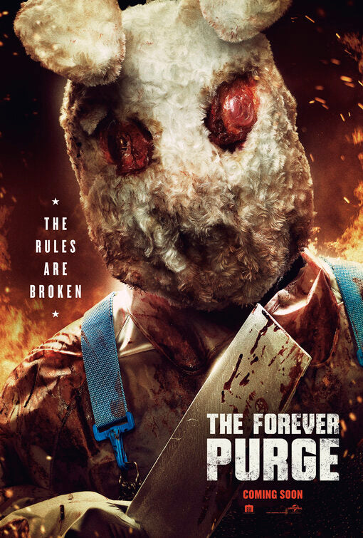 1000 piece jigsaw puzzle for the movie poster: The Forever Purge (2021) ver8