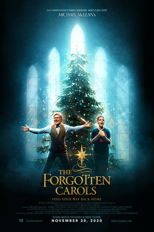 1000 piece jigsaw puzzle for the movie poster: The Forgotten Carols (2020)