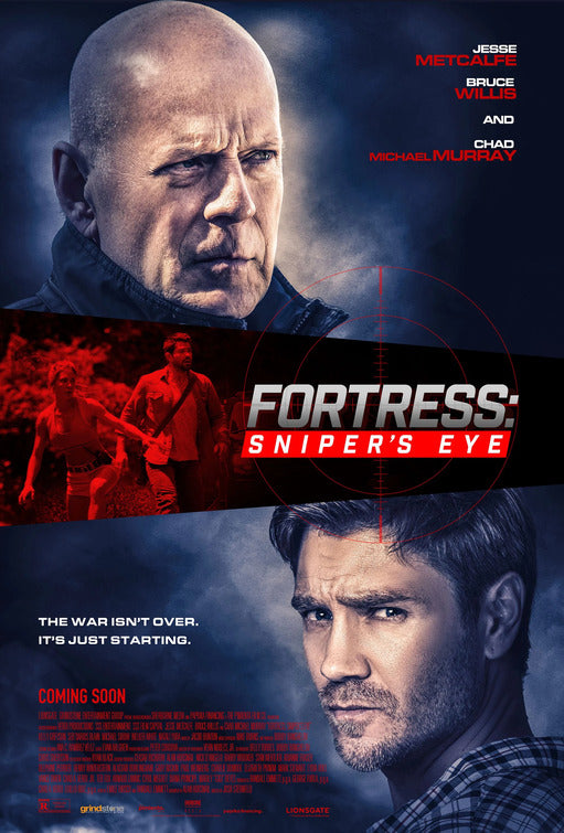 1000 piece jigsaw puzzle for the movie poster: Fortress: Sniper's Eye (2022)