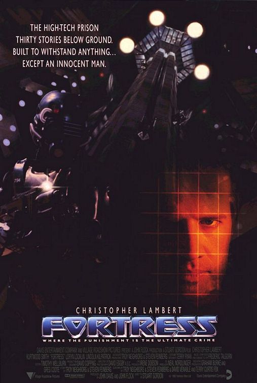 the movie poster: Fortress (1993) ver2