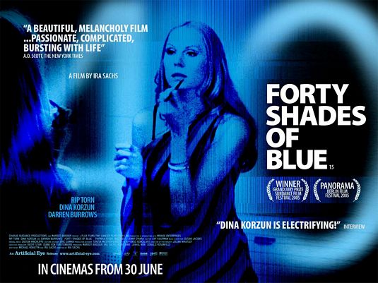 the movie poster: Forty Shades of Blue (2005) ver2
