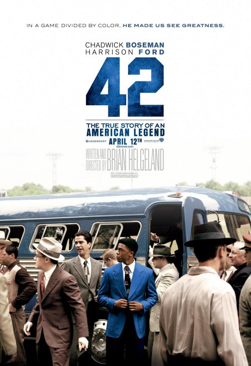 1000 piece jigsaw puzzle for the movie poster: 42 (2013) ver7