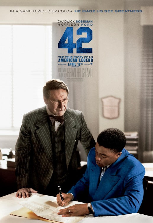 1000 piece jigsaw puzzle for the movie poster: 42 (2013) ver8