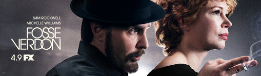 1000 piece jigsaw puzzle for tv poster: Fosse/Verdon, ver2