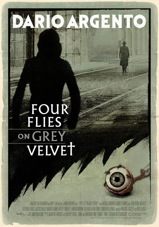 1000 piece jigsaw puzzle for the movie poster: Four Flies on Grey Velvet (1972) ver2