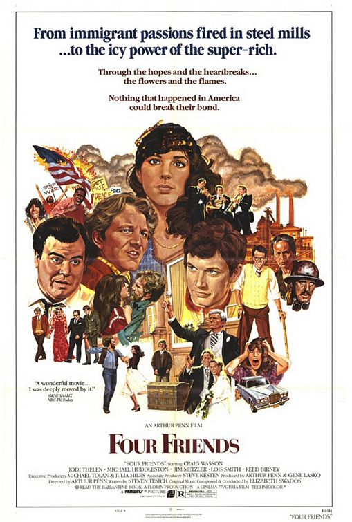 the movie poster: Four Friends (1981) ver2